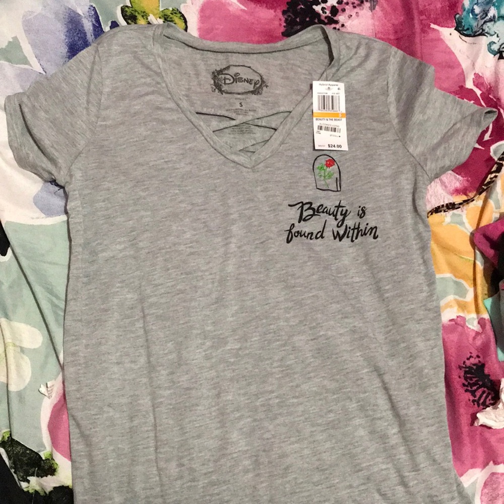 NWT Disney beauty and the beast top